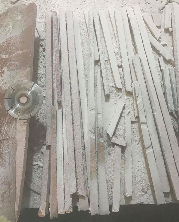 application of continuous rim blade