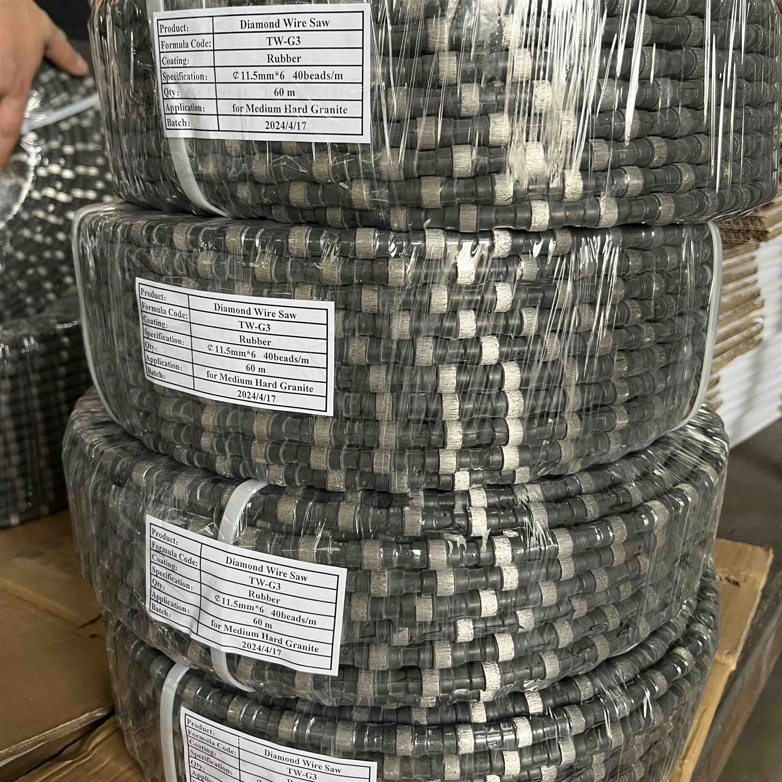 diamond wire saw stone cutting packing diamond wire saw stone cutting packing