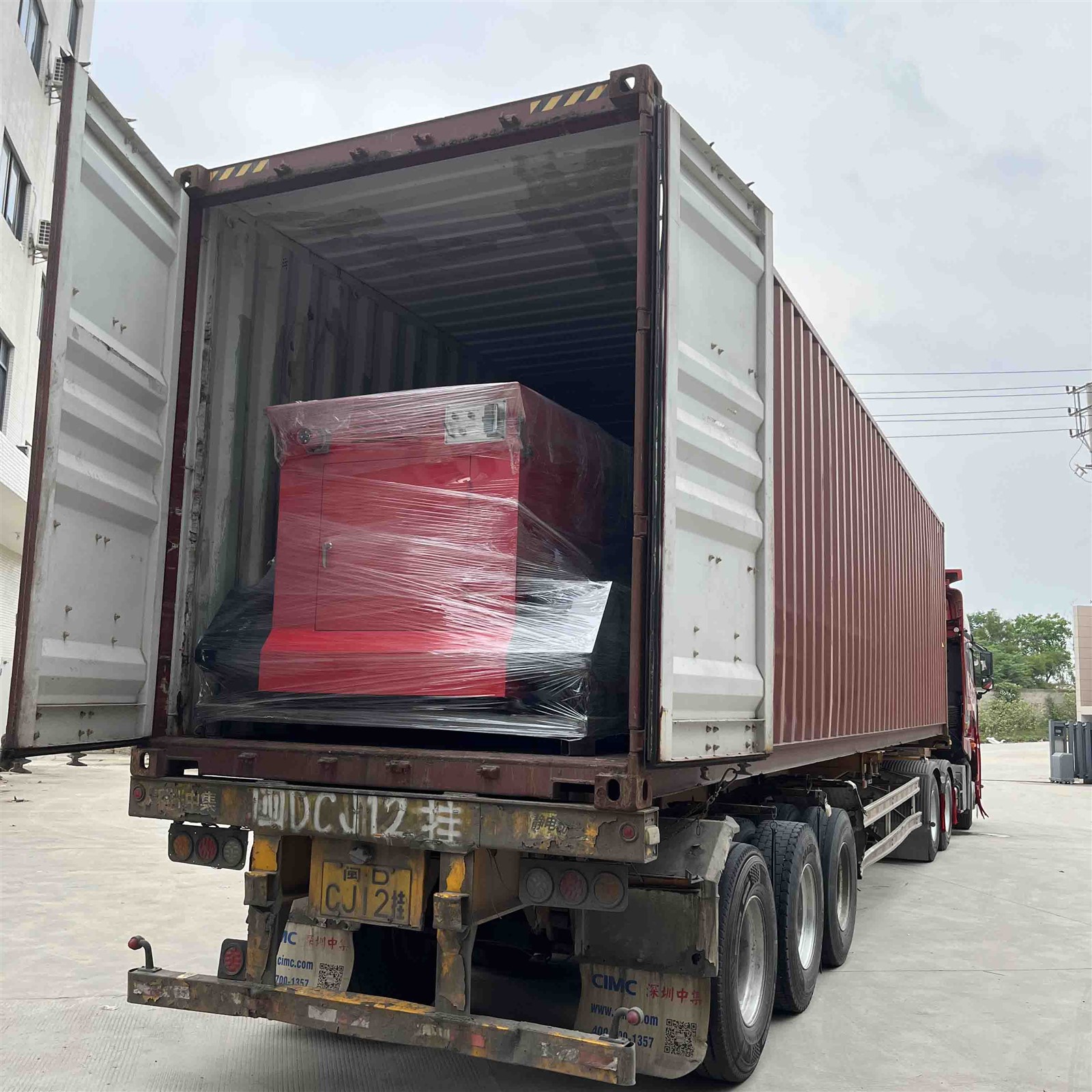 Wire Saw Machine Loading Container Wire Saw Machine Loading Container